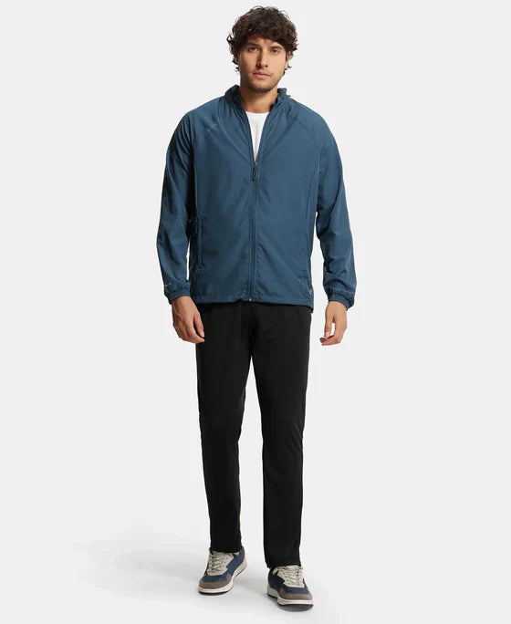 Jockey MV40 Men's Full-Zip Hoodie Jacket – Lightweight, Stretchable & Breathable Activewear