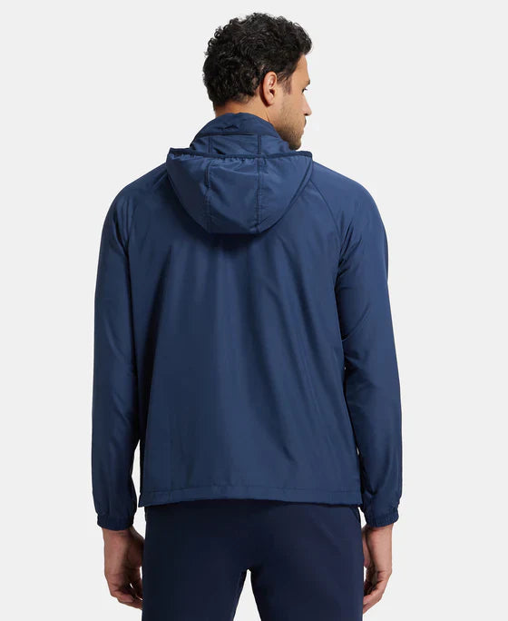 Jockey MV40 Men's Full-Zip Hoodie Jacket – Lightweight, Stretchable & Breathable Activewear
