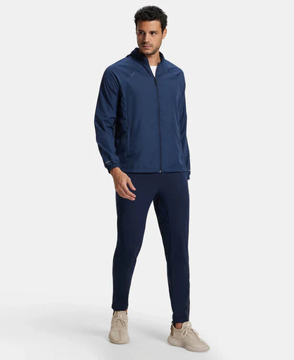 Jockey MV40 Men's Full-Zip Hoodie Jacket – Lightweight, Stretchable & Breathable Activewear