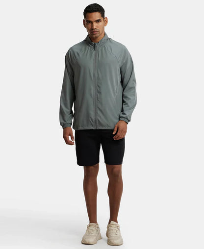 Jockey MV40 Men's Full-Zip Hoodie Jacket – Lightweight, Stretchable & Breathable Activewear