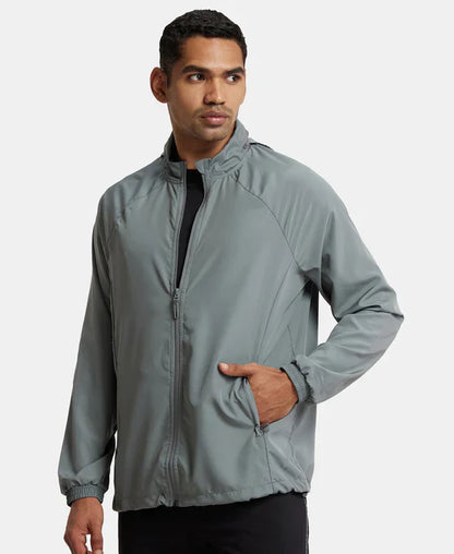 Jockey MV40 Men's Full-Zip Hoodie Jacket – Lightweight, Stretchable & Breathable Activewear