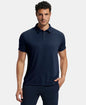 Jockey MV41 Men's Recycled Microfiber Elastane Stretch Half Sleeve Polo T-Shirt with Breathable Mesh