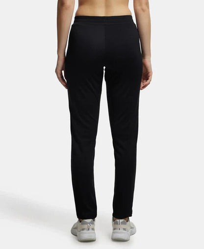 Jockey MW54 Women's Microfiber Fabric Straight Fit Trackpants