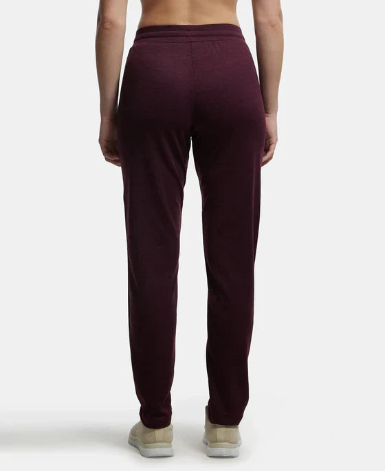 Jockey MW54 Women's Microfiber Fabric Straight Fit Trackpants