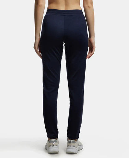 Jockey MW54 Women's Microfiber Fabric Straight Fit Trackpants