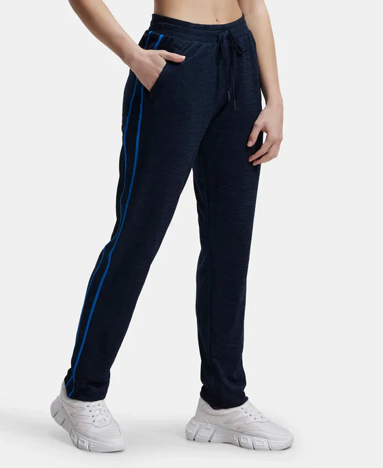 Jockey MW54 Women's Microfiber Fabric Straight Fit Trackpants