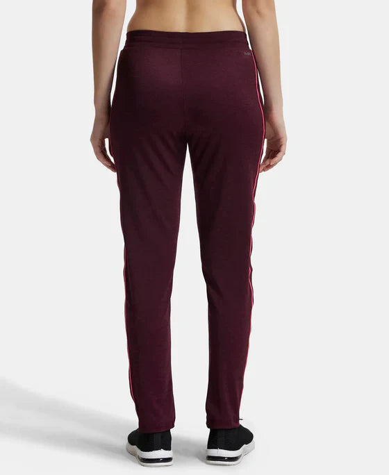 Jockey MW54 Women's Microfiber Fabric Straight Fit Trackpants