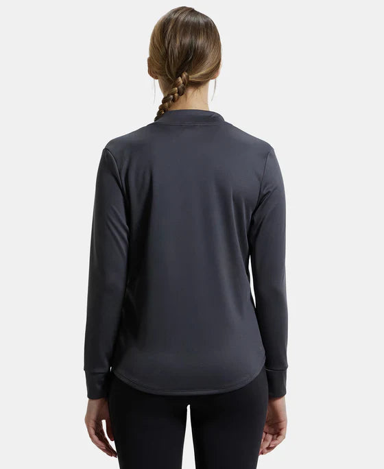 Jockey MW67 Women's Microfiber Relaxed Fit Jacket with Curved Back Hem and StayDry Treatment
