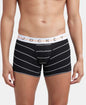 Jockey NY02 Men's Super Combed Cotton Elastane Printed Trunk with Ultrasoft Waistband