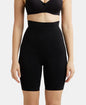 Jockey SH08 Women's High-Waist Cotton Rich Elastane Stretch Seamfree Shorts Shapewear with Breathable Inner Thigh Panel