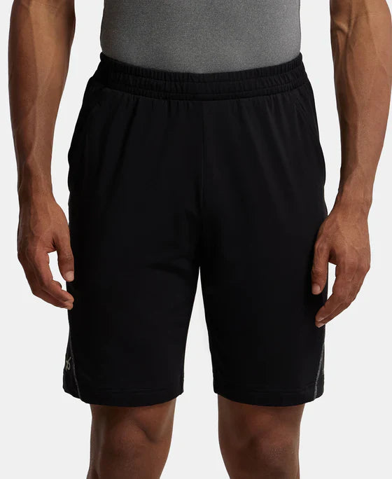 ?Jockey SP14 Men's Soft Touch Microfiber Elastane Stretch Straight Fit Shorts with StayFresh Treatment." ?