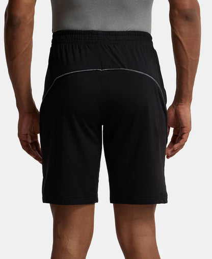 ?Jockey SP14 Men's Soft Touch Microfiber Elastane Stretch Straight Fit Shorts with StayFresh Treatment." ?