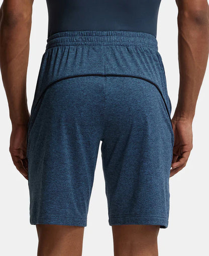?Jockey SP14 Men's Soft Touch Microfiber Elastane Stretch Straight Fit Shorts with StayFresh Treatment." ?