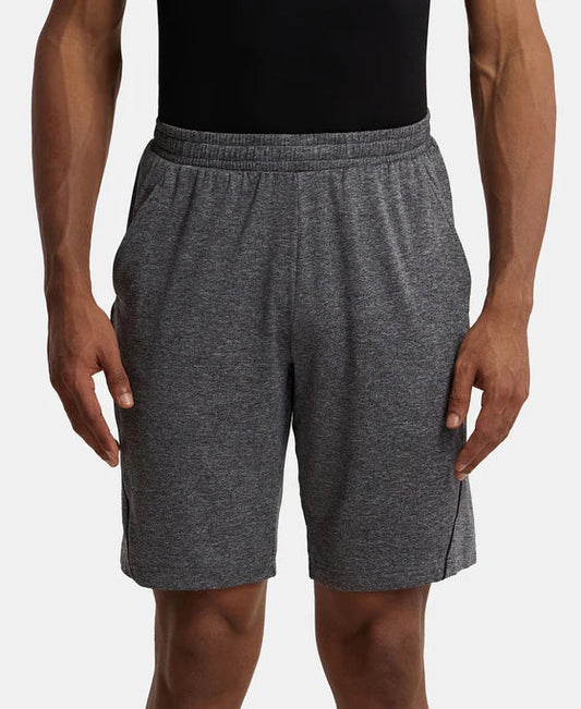 ?Jockey SP14 Men's Soft Touch Microfiber Elastane Stretch Straight Fit Shorts with StayFresh Treatment." ?