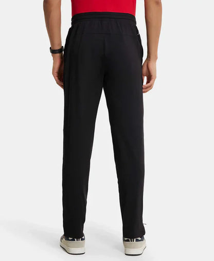 Jockey SP16 Men's Soft Touch Microfiber Elastane Stretch Slim Fit Trackpants with Side Pockets and Stay Fresh Treatment