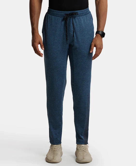 Jockey SP16 Men's Soft Touch Microfiber Elastane Stretch Slim Fit Trackpants with Side Pockets and Stay Fresh Treatment