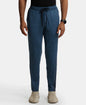 Jockey SP16 Men's Soft Touch Microfiber Elastane Stretch Slim Fit Trackpants with Side Pockets and Stay Fresh Treatment