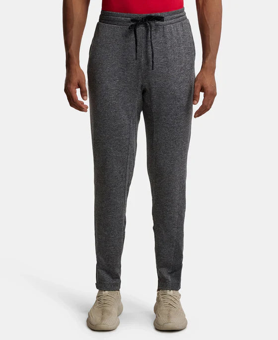 Jockey SP16 Men's Soft Touch Microfiber Elastane Stretch Slim Fit Trackpants with Side Pockets and Stay Fresh Treatment