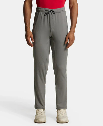 Jockey SP16 Men's Soft Touch Microfiber Elastane Stretch Slim Fit Trackpants with Side Pockets and Stay Fresh Treatment