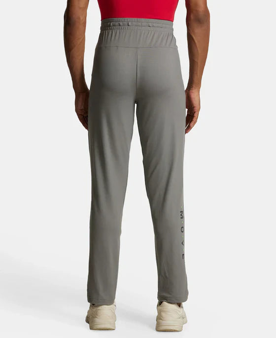 Jockey SP16 Men's Soft Touch Microfiber Elastane Stretch Slim Fit Trackpants with Side Pockets and Stay Fresh Treatment