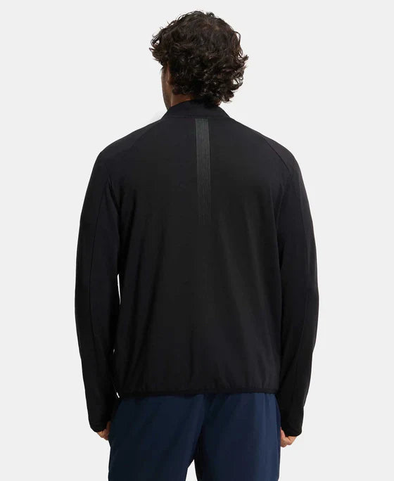 Jockey SP17 Men's Soft Touch Microfiber Elastane Stretch Thumbhole Jacket with StayDry Treatment