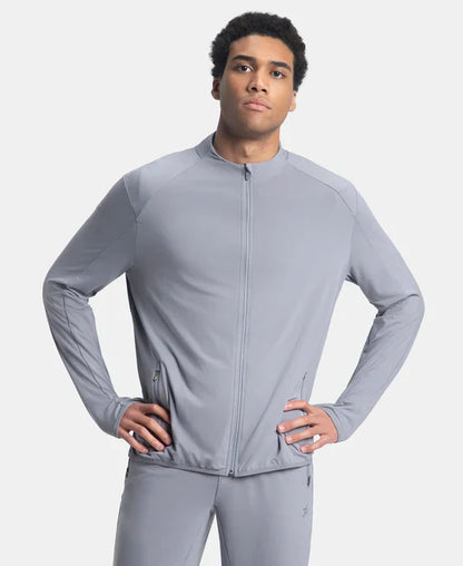 Jockey SP17 Men's Soft Touch Microfiber Elastane Stretch Thumbhole Jacket with StayDry Treatment