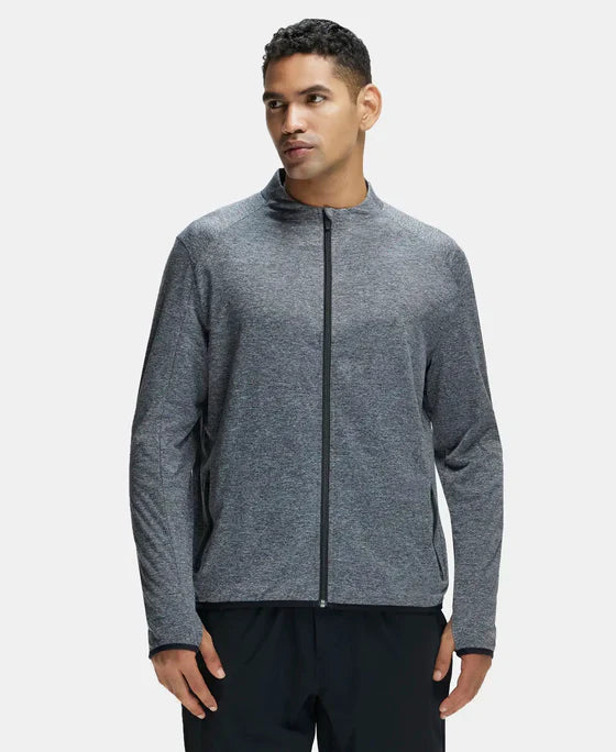 Jockey SP17 Men's Soft Touch Microfiber Elastane Stretch Thumbhole Jacket with StayDry Treatment
