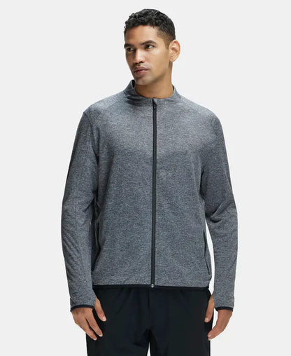 Jockey SP17 Men's Soft Touch Microfiber Elastane Stretch Thumbhole Jacket with StayDry Treatment