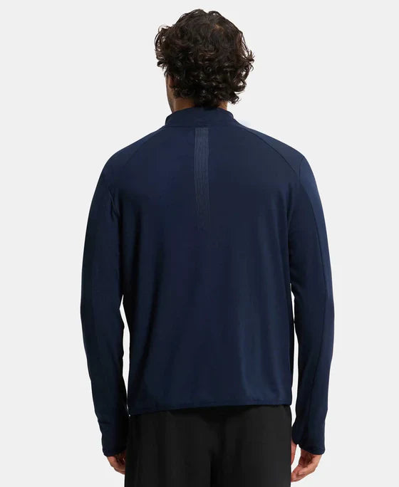 Jockey SP17 Men's Soft Touch Microfiber Elastane Stretch Thumbhole Jacket with StayDry Treatment