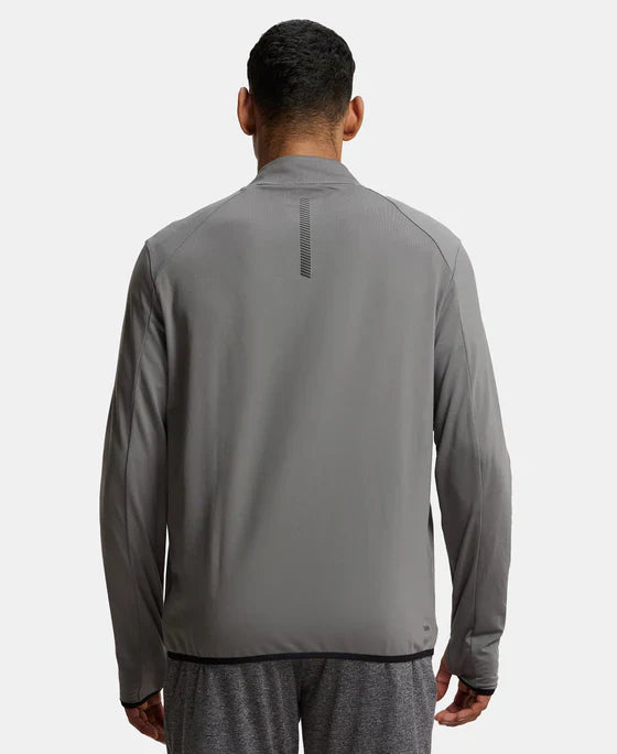 Jockey SP17 Men's Soft Touch Microfiber Elastane Stretch Thumbhole Jacket with StayDry Treatment