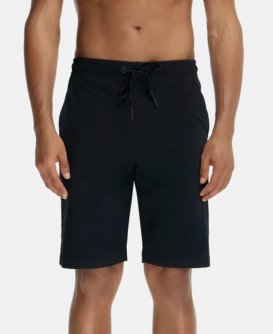 Jockey SP26 Men's Super Combed Cotton Rich Regular Fit Shorts with StayFresh Treatment