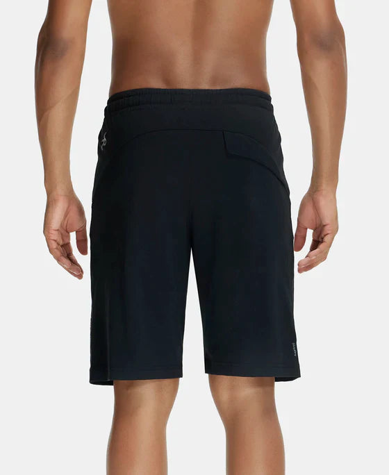 Jockey SP26 Men's Super Combed Cotton Rich Regular Fit Shorts with StayFresh Treatment