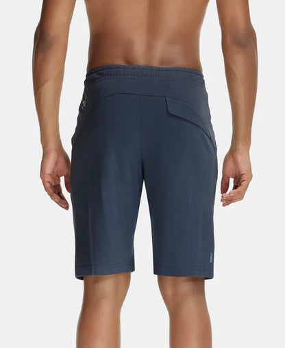 Jockey SP26 Men's Super Combed Cotton Rich Regular Fit Shorts with StayFresh Treatment
