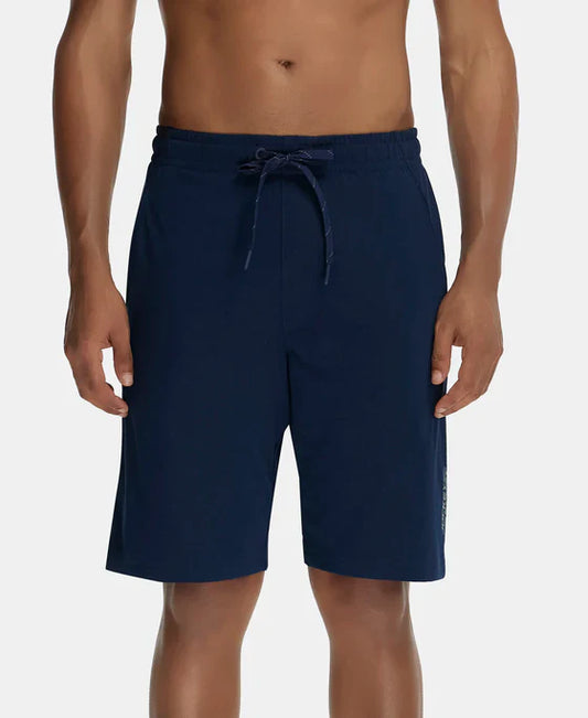 Jockey SP26 Men's Super Combed Cotton Rich Regular Fit Shorts with StayFresh Treatment