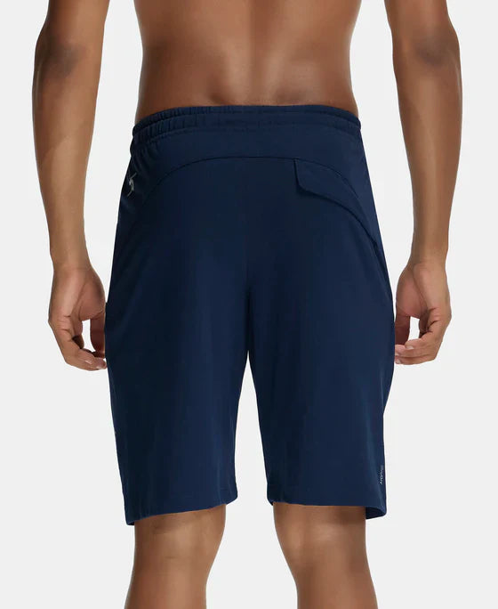 Jockey SP26 Men's Super Combed Cotton Rich Regular Fit Shorts with StayFresh Treatment
