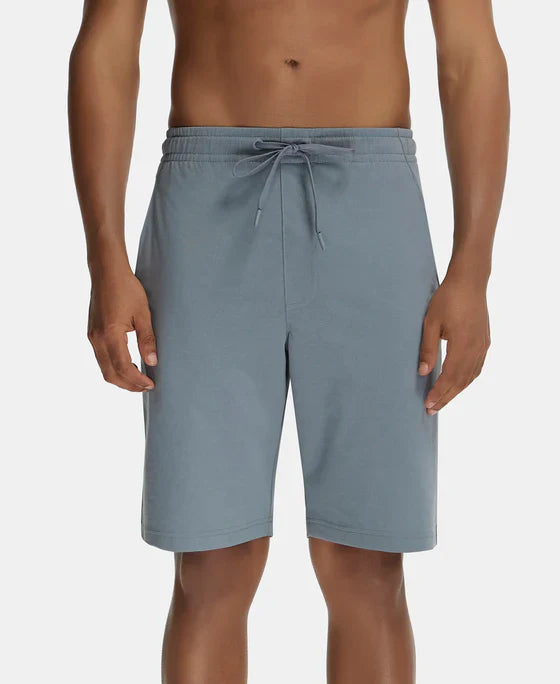 Jockey SP26 Men's Super Combed Cotton Rich Regular Fit Shorts with StayFresh Treatment