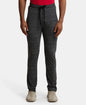 Jockey SP27 Men's Super Combed Cotton Rich Slim Fit Trackpants with Zipper Pockets and StayFresh Treatment