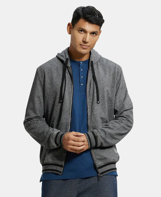 Jockey UM05  Men's Super Combed Cotton French Terry Hoodie Jacket
