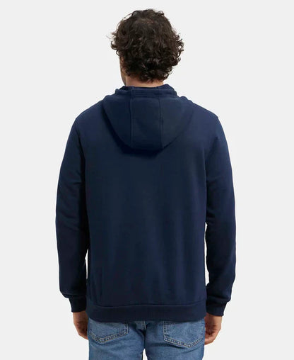 Jockey UM54 Men's Super Combed Cotton Rich French Terry Hoodie Sweatshirt with Ribbed Cuffs
