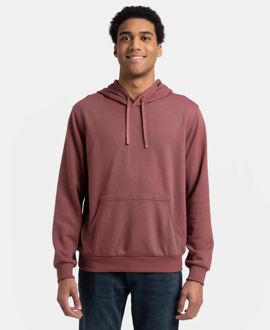 Jockey UM54 Men's Super Combed Cotton Rich French Terry Hoodie Sweatshirt with Ribbed Cuffs