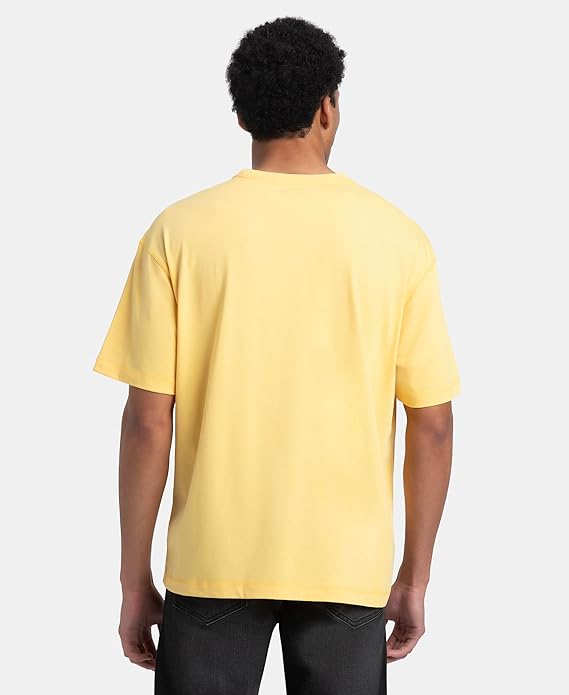 Jockey US81 Men's Super Combed Cotton Rich Graphic Printed Round Neck Half Sleeve T-Shirt (ASSORTED PRINTS)