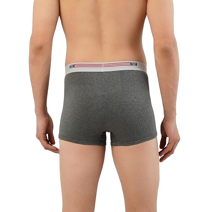 U.S. Polo Assn. Men's Numeric Print Cotton Stretch I015 Trunks
