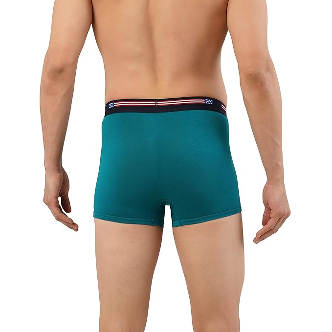 U.S. Polo Assn. Men's Numeric Print Cotton Stretch I015 Trunks