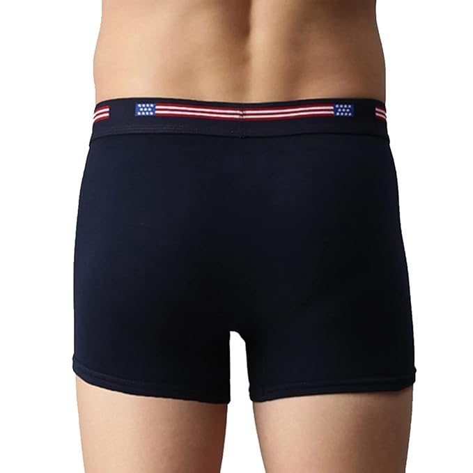 U.S. Polo Assn. Men's Numeric Print Cotton Stretch I015 Trunks