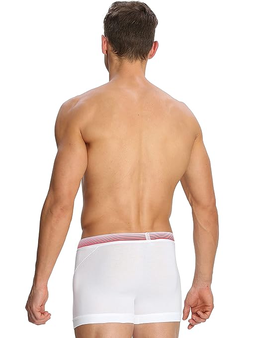 Jockey US20 Men's Super Combed Cotton Elastane Stretch Solid Trunk with Ultrasoft Waistband